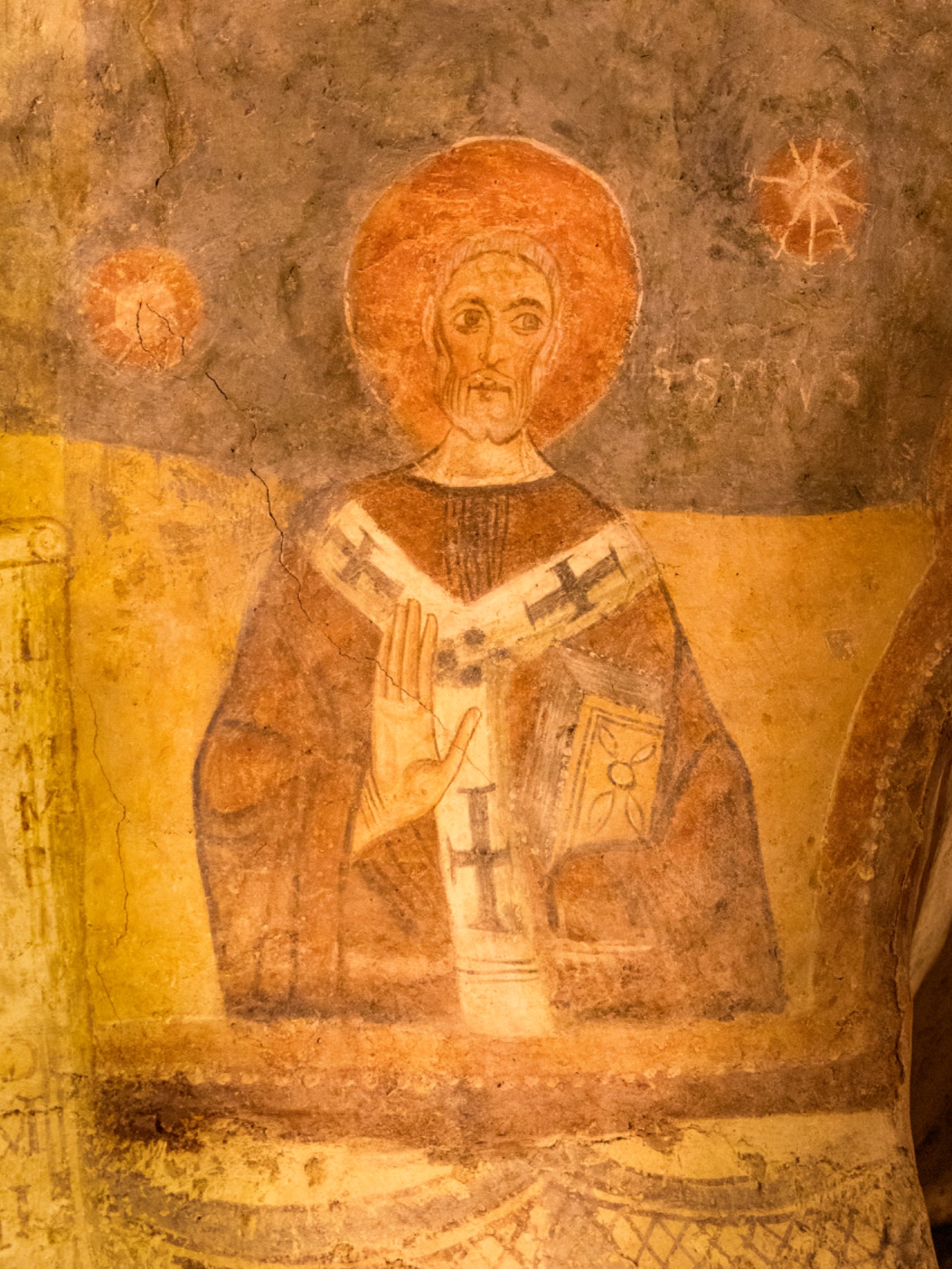 Ritratto di San Siro. San Giovanni Donnarum - Pavia, foto di Cesare Carabba